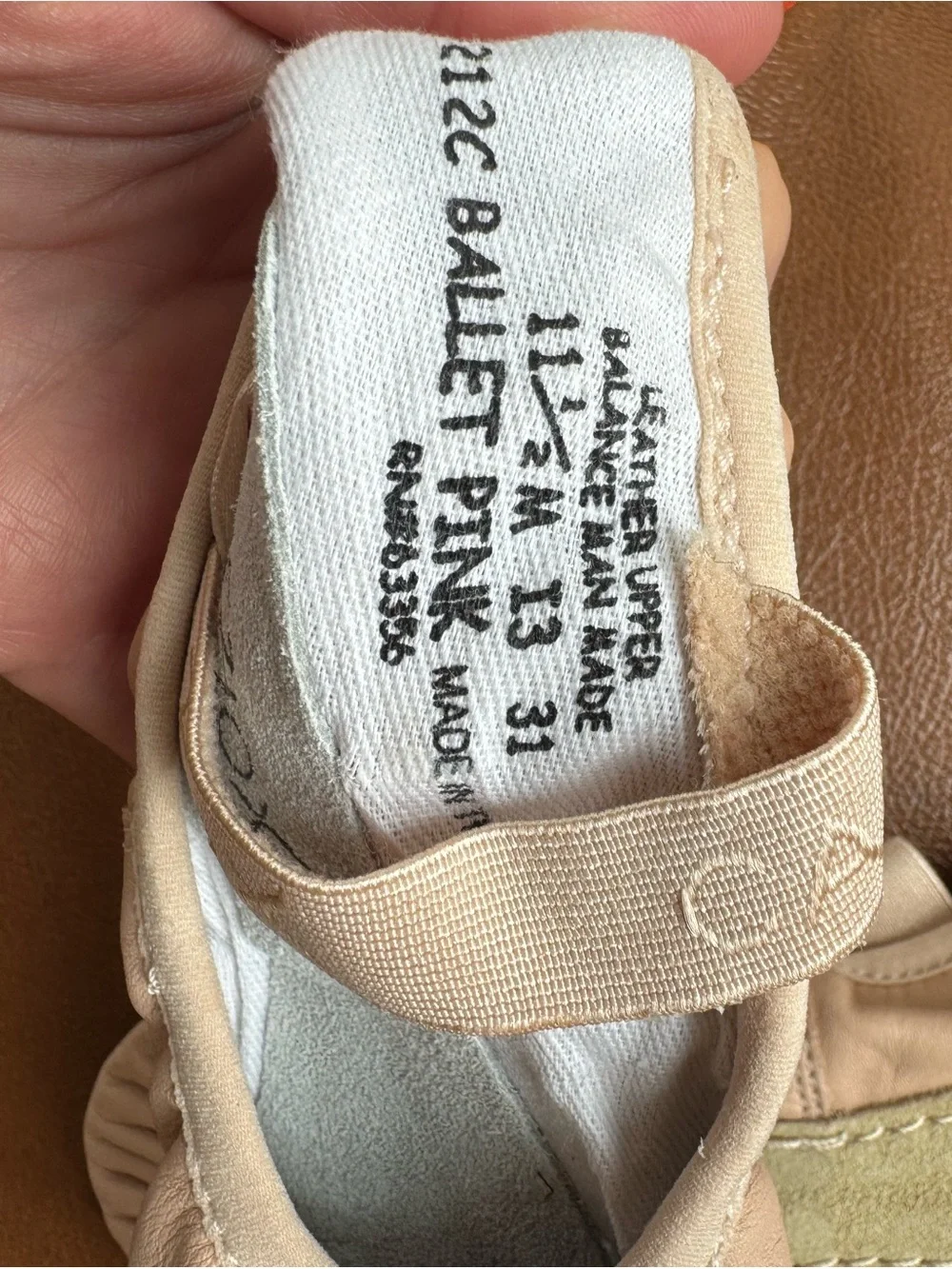 Capezio leather daisy
